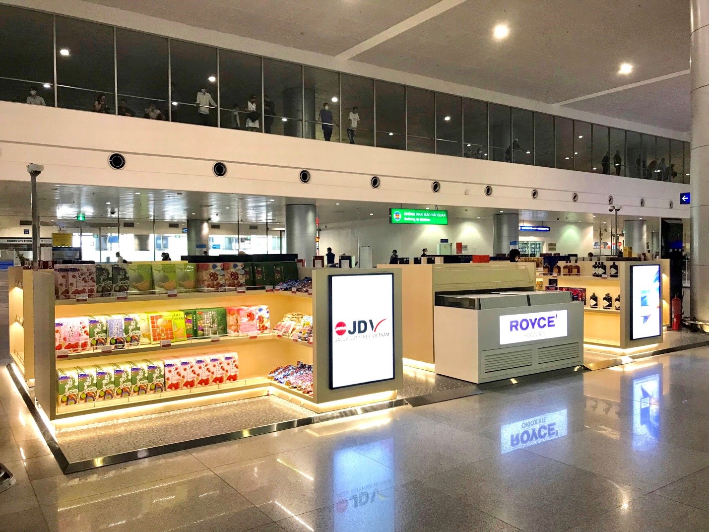 FIRST OPENING 02 JALUX DUTY FREE VIETNAM STORES AT TAN SON NHAT INTERNATIONAL AIRPORT